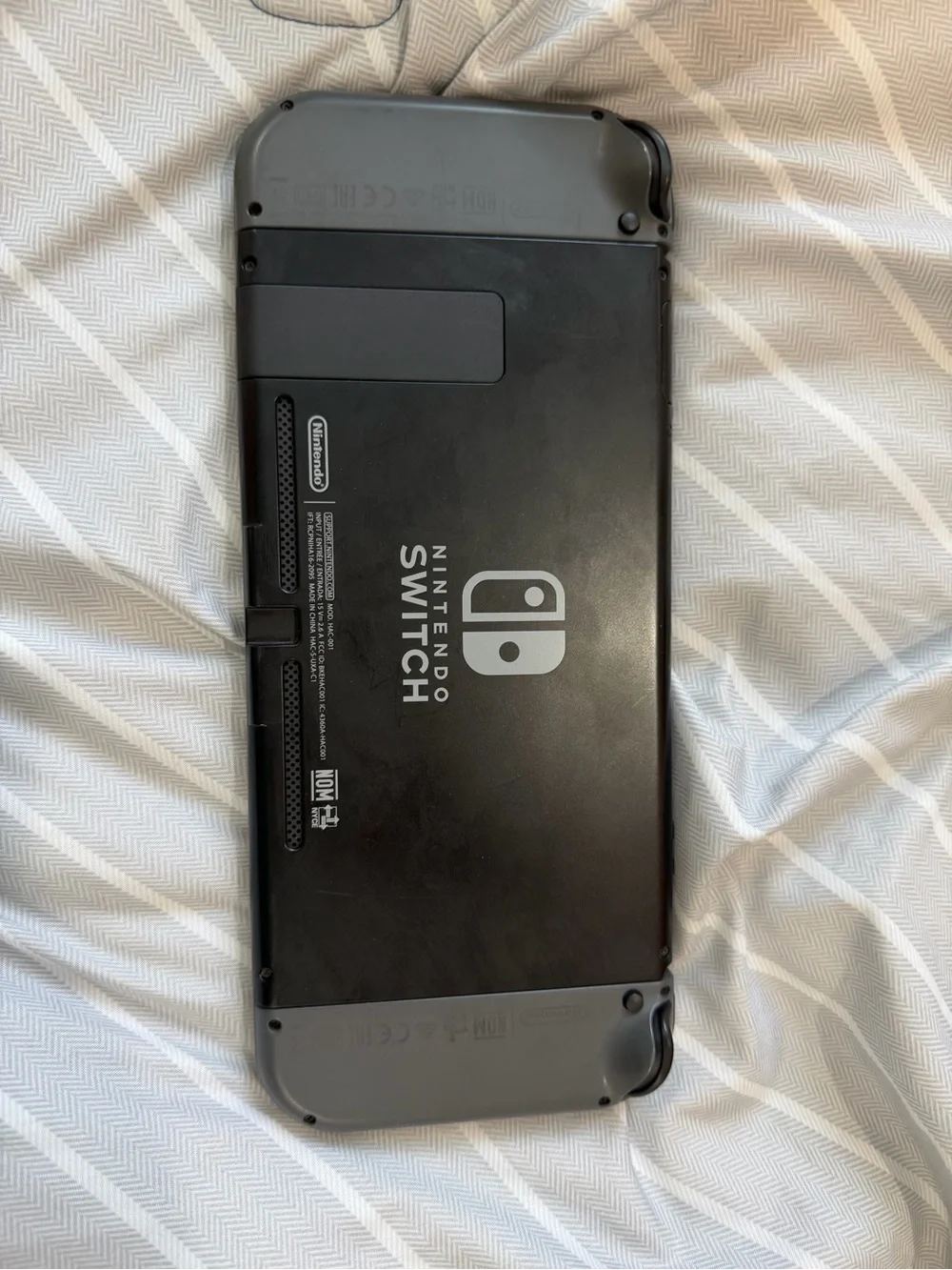 Nintendo switch displayed